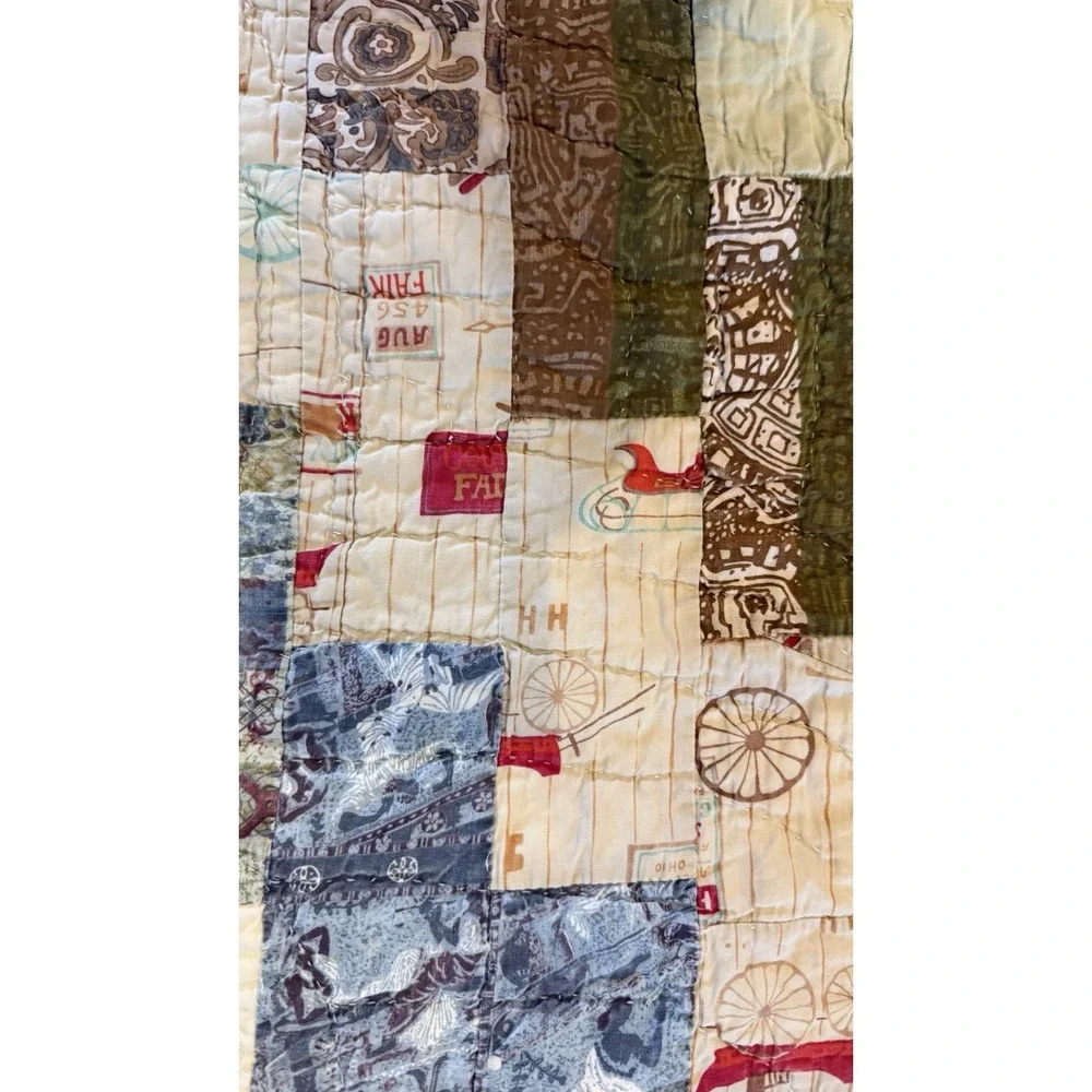 Handmade vintage quilt